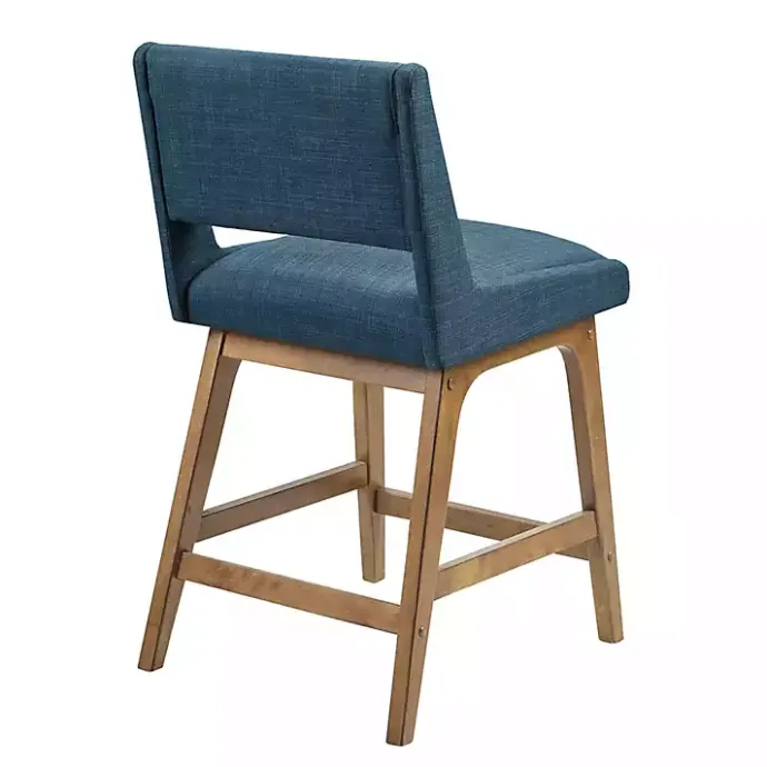 Best Kirklands Home Boomerang Modern Counter Stool Blue