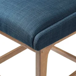Best Kirklands Home Boomerang Modern Counter Stool Blue