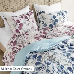 Discount Kirklands Home Blue Botanical 3-pc. King Comforter Set