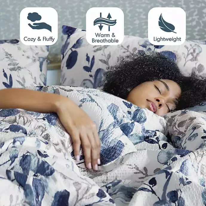 Best Kirklands Home Blue Botanical 2-pc. Twin/Twin XL Comforter Set