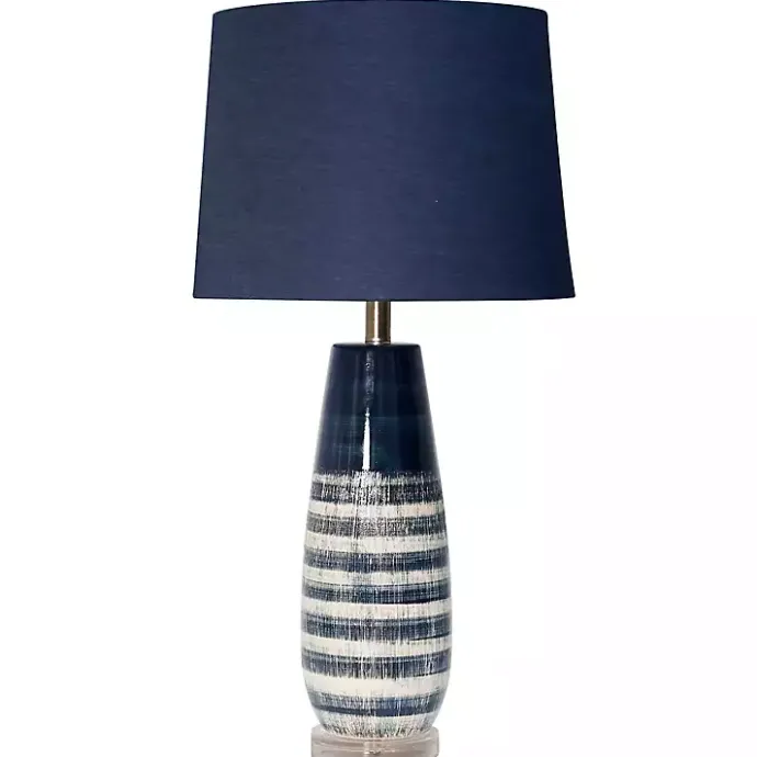 Best Kirklands Home Ceramic Berni Table Lamp Blue