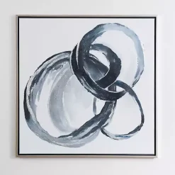 Clearance Kirklands Home Blue Connections Canvas Art Print