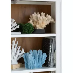 New Kirklands Home Coral Statue Blue