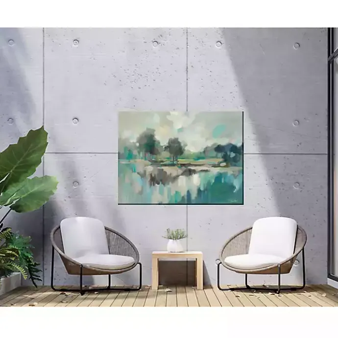 Best Kirklands Home Blue Day Outdoor Canvas Art Print