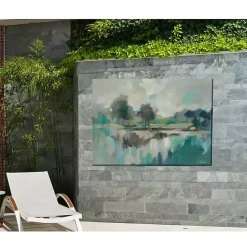 Best Kirklands Home Blue Day Outdoor Canvas Art Print