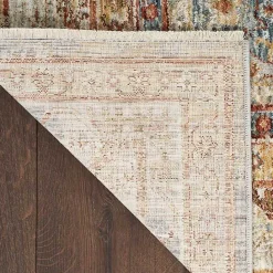 Sale Kirklands Home Blue Distressed Medallion Runner, 2x10 Multi