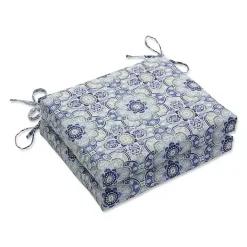 Sale Kirklands Home Emilia Outdoor Seat Cushions, Set of 2 Blue