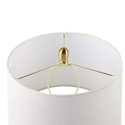 Sale Kirklands Home Faceted Glass Table Lamp Blue