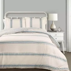 Clearance Kirklands Home Blue Farmhouse 3-pc. Full/Queen Comforter Set