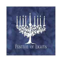 Online Kirklands Home Blue Festival of Lights Canvas Art Print