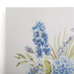 Outlet Kirklands Home Blue Floral in China Vase I Canvas Art Print