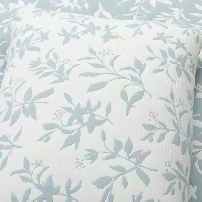 Best Kirklands Home Blue Floral Reversible 3-pc. Full/Queen Quilt Set