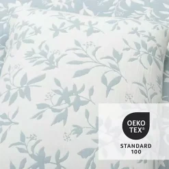 Best Kirklands Home Blue Floral Reversible 3-pc. Full/Queen Quilt Set