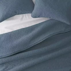 Hot Kirklands Home Floral Stitch 3-pc. King Quilt Set Blue