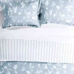 Kirklands Home Blue Garden Farmhouse 3-pc. Queen Duvet Cover Set