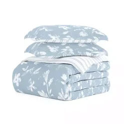 Kirklands Home Blue Garden Farmhouse 3-pc. King Duvet Cover Set