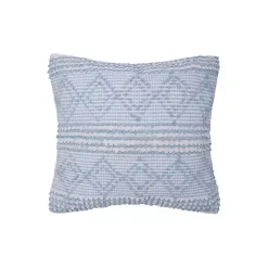 Online Kirklands Home Geometric Stella Throw Pillow Blue