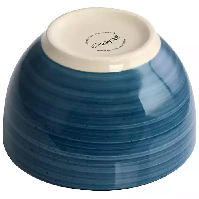 Discount Kirklands Home Gia Stoneware 24-pc. Dinnerware Set Blue