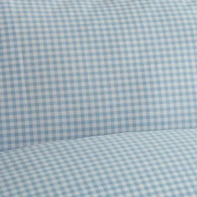 Best Kirklands Home Gingham King 3-pc. Sheet Set Blue
