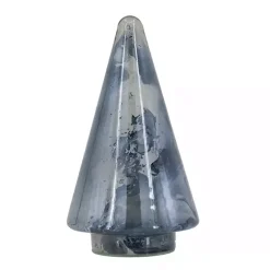 Best Kirklands Home Glass Cone Shaped Christmas Tree, 11.5 in. Blue