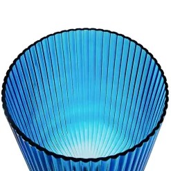 Online Kirklands Home Glass Vase with Silver Pedestal Base, 20 in. Blue