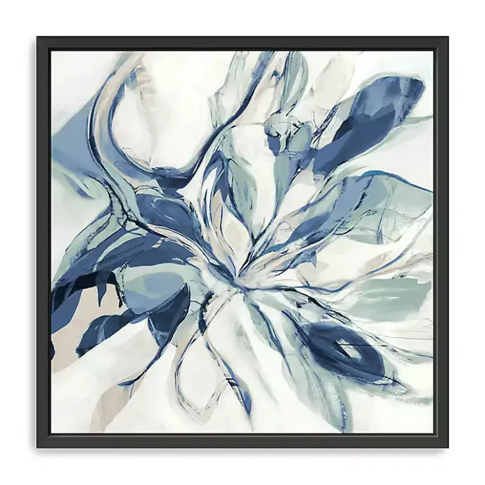 Clearance Kirklands Home Blue Halcyon Framed Canvas Art Print