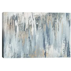 Clearance Kirklands Home Blue Illusion Canvas Art Print