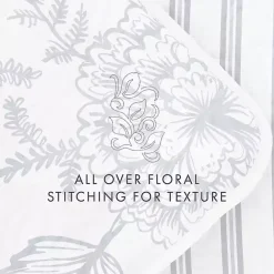 Hot Kirklands Home Blue Jacobean Reversible 3-pc. King Quilt Set