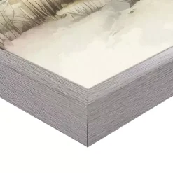 Discount Kirklands Home Blue Lighthouse Framed Canvas Art Print