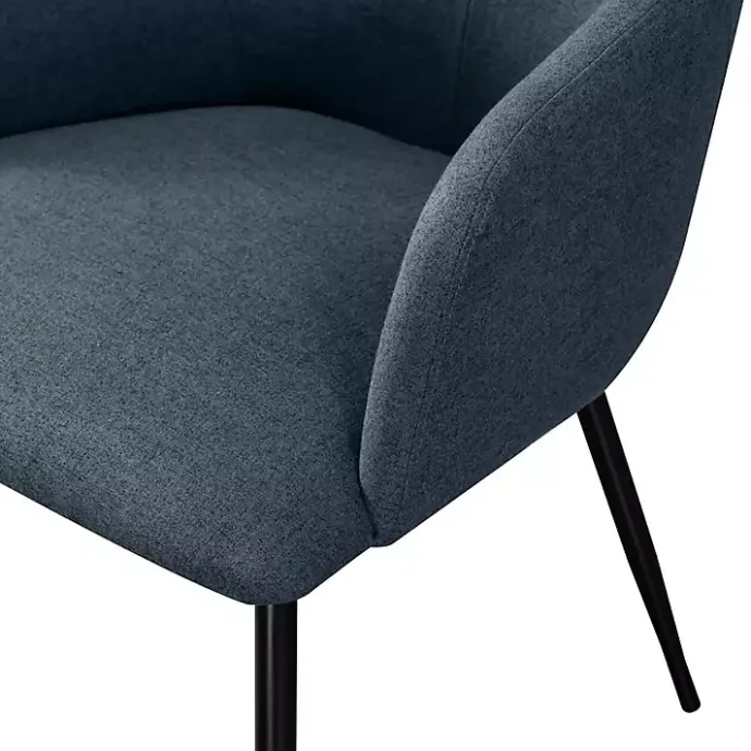 Outlet Kirklands Home Lily Upholstered Dining Chairs, Set of 2 Blue