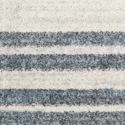 Best Kirklands Home Blue Linear Sphere Washable Accent Rug, 2x4