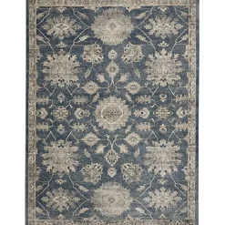 Sale Kirklands Home Blue Lush Vines Area Rug, 8x10