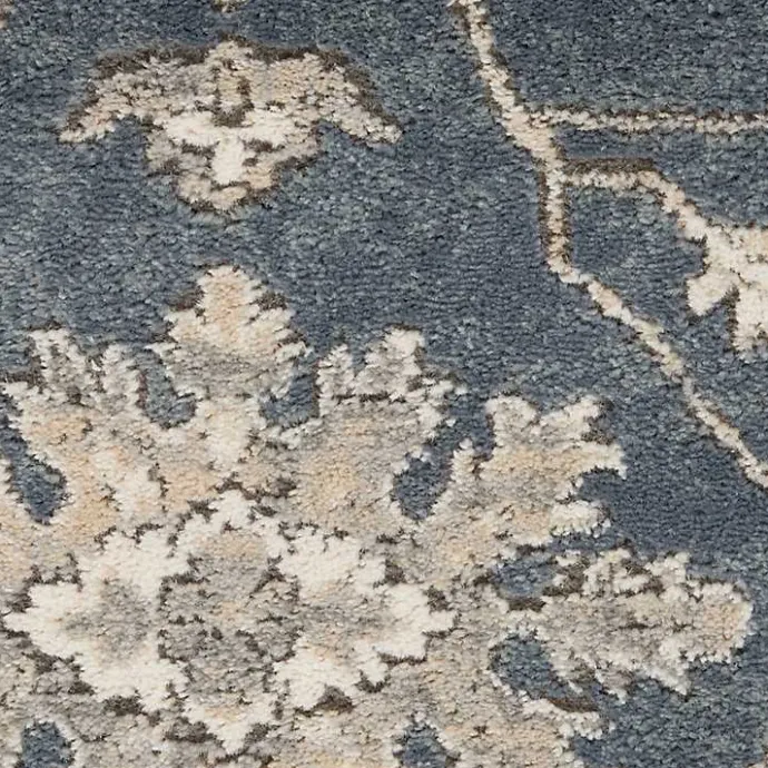 Sale Kirklands Home Blue Lush Vines Area Rug, 8x10