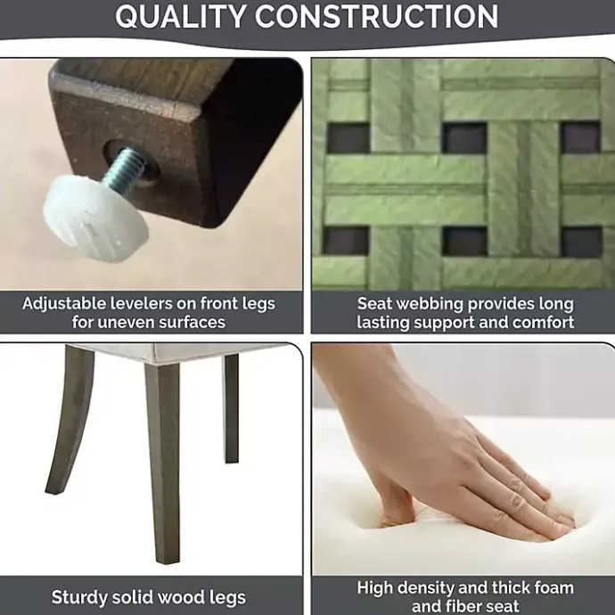 Best Kirklands Home Madison Park Ultra Dining Chairs, Set of 2 Blue