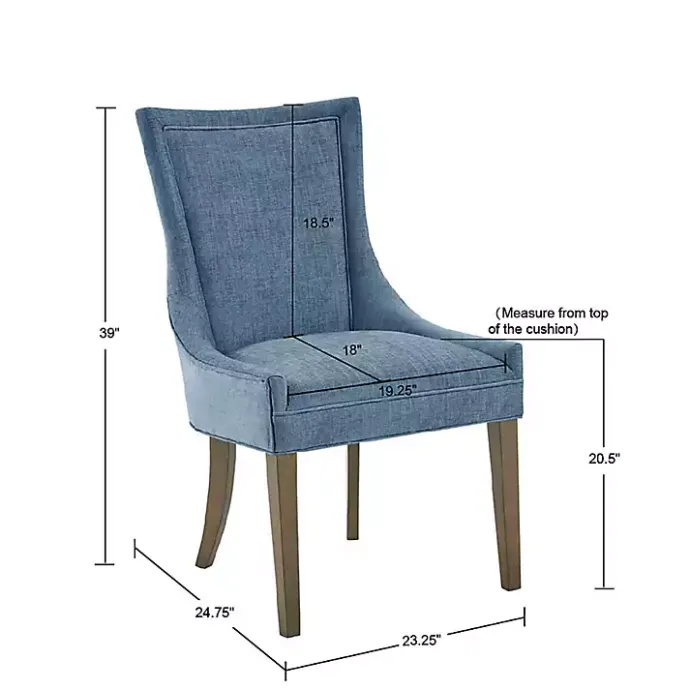 Best Kirklands Home Madison Park Ultra Dining Chairs, Set of 2 Blue