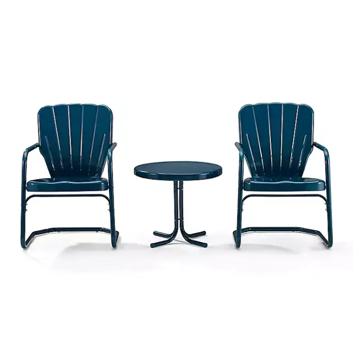 Hot Kirklands Home Madison 3-pc. Chat Set Blue