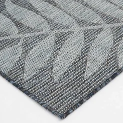 Clearance Kirklands Home Blue Malibu Leafy Outdoor Area Rug, 7x10