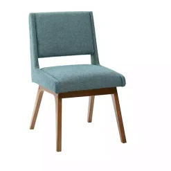 Clearance Kirklands Home Mid-Century Modern Dining Chairs, Set of 2 Blue