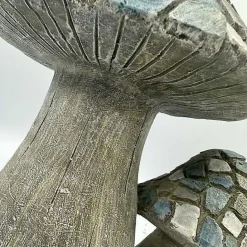 Clearance Kirklands Home Blue Mosaic Mushrooms Outdoor Statue