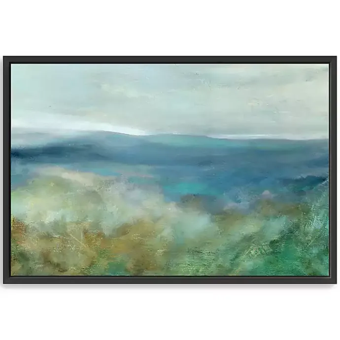 Sale Kirklands Home Blue Mountain Overlook Framed Canvas Art Print