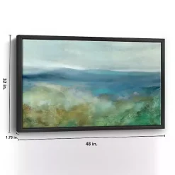 Sale Kirklands Home Blue Mountain Overlook Framed Canvas Art Print