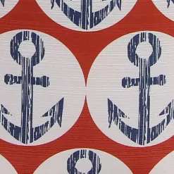 Discount Kirklands Home Blue Nautical Anchors Pillow