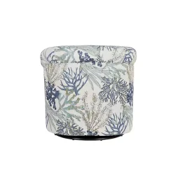 Sale Kirklands Home Ocean Bonnie Swivel Accent Chair Blue