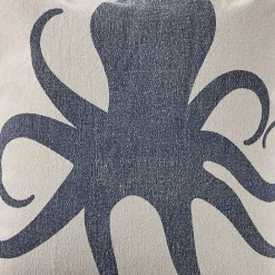Sale Kirklands Home Blue Octopus Accent Pillow with Fringe