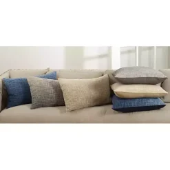 Hot Kirklands Home Ombre Down Filled Lumbar Throw Pillow Blue