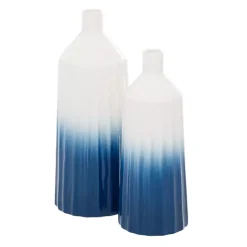 New Kirklands Home Blue Ombre 2-pc. Coastal Jars