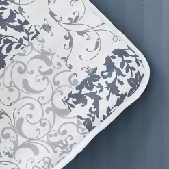 Sale Kirklands Home Blue Patchwork Reversible 2-pc. Twin Quilt Set