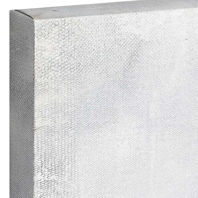 Kirklands Home Blue Paulo Sunburst Canvas Art Print Gray