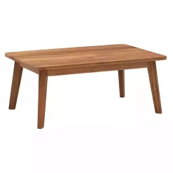 Best Kirklands Home 4-pc. Acacia Wood Outdoor Living Set Blue