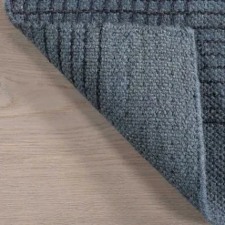 Sale Kirklands Home Plaid Emily Henderson x RugsUSA Area Rug, 6x9 Blue